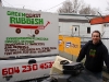 Recycling electronics and TV's at Encorp's 'Return-it' Depot in North Vancouver