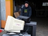 A full load of TV's and electronics en route for recycling