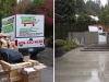 Recycled 16 yards of cardboard-the before and after