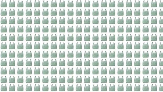 Each icon represents 10 MILLION bags! That’s 2.86-billion bags used annually in Canada. Image from Globe and Mail