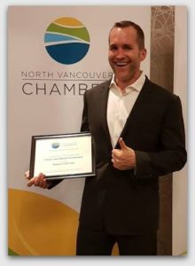 North Vancouver Chamber of Commerce Business of the Year Business Excellence Award Nominee