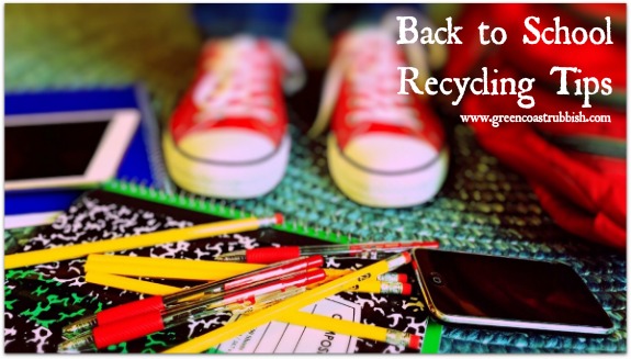 Back to School Recycling Tips